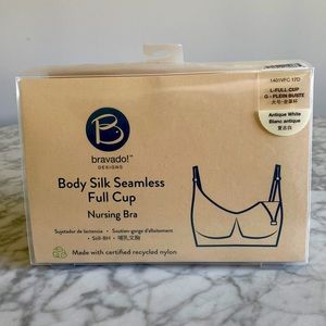 COPY - Bravado designs body silk seamless full cup nursing bra - Large